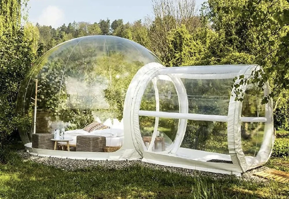 bubble clear tent